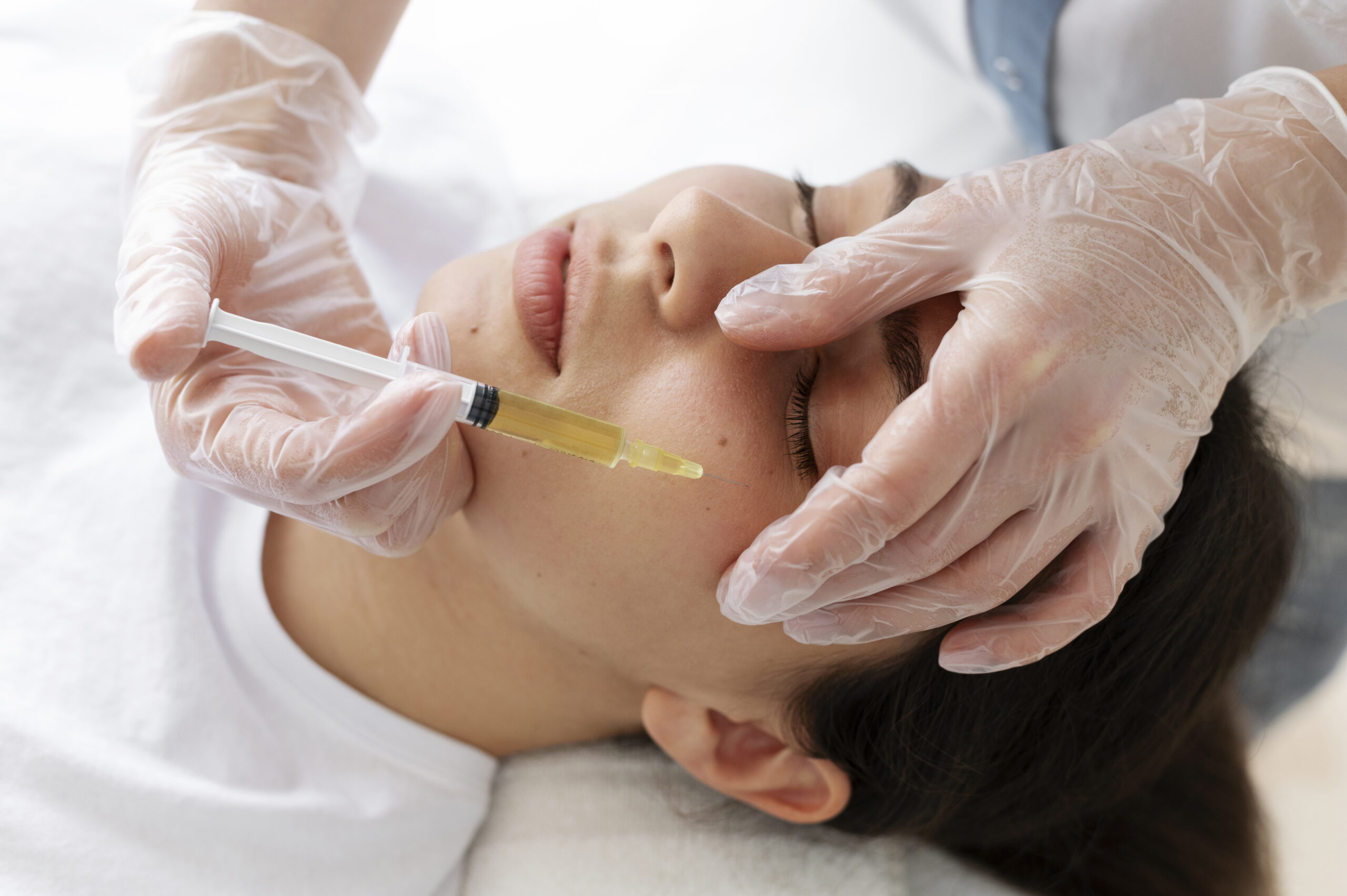 high-angle-young-woman-getting-prp-treatment